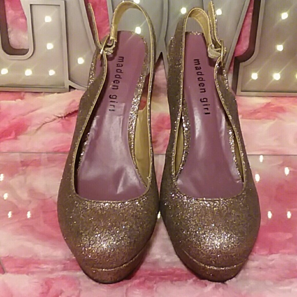 Madden Girl Sparkle Heels - Picture 2 of 4